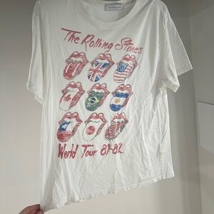 Daydreamer White Rolling Stones Graphic Tee